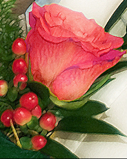 Boutonnière close-up