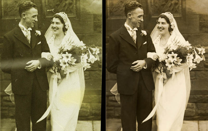 restoring before-and-after image